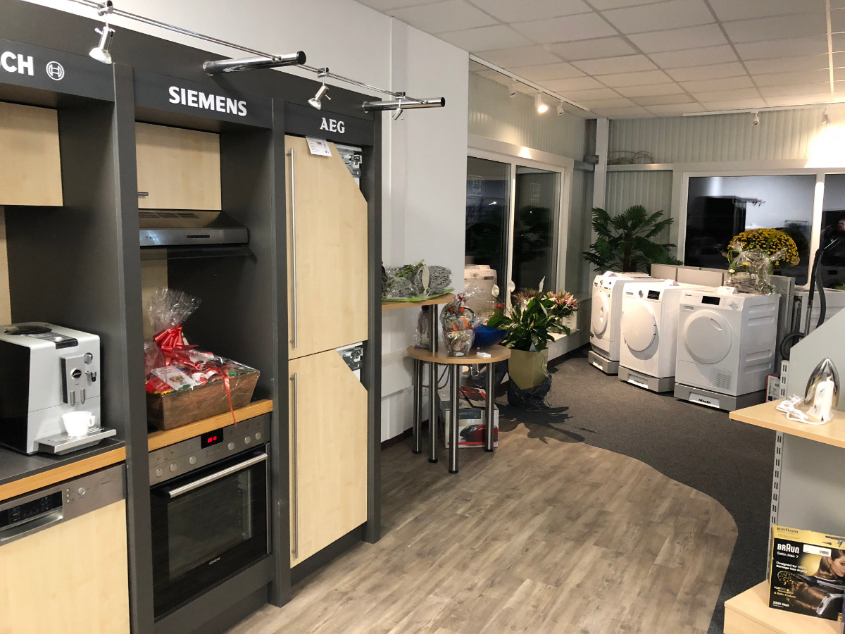 Der Haushalts- und Küchengerätebereich